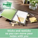 Post-It S/S Recyc 76X76 C/Yllw Pk12