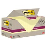 Post-It S/S Recyc 76X76 C/Yllw Pk18
