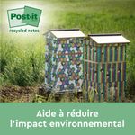 Post-It S/S Recycle 76X76 Asst Pk18