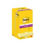 Post-It S/Stick 76X76 90S C/Ylw Pk12