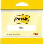 Post-It Yellow Notes 76X127Mm Pk12