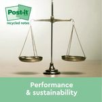 Post-It Rcycld 38X51 100Sh Yllw Pk24