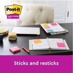 Post-It S/Stk 76X76 90S Green Pk6