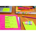 Post-It S/Sticky Ruled 101X152Mm Pk3