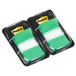 Postit Index Flag Dispenser Grn Pk2