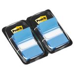 Postit Index Flag Dispenser Blue Pk2