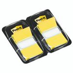 Postit Index Flag Dispenser Ylw Pk2