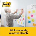 Postit Table Top Meeting Chart Wht