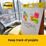 Postit Table Top Meeting Chart Wht
