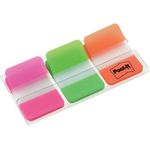 Post-It Strg Index Pink/Grn/Org Pk66