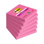 Post-It Super Sticky 76X76 Fuch Pk6