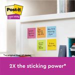Post-It Super Sticky 76X76 Fuch Pk6
