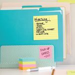 Postit Notes Ylw Lined 101X101 P6
