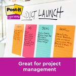 Post-It S/S Lined Notes Carnival Pk3