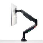 Kensington Smartfit Sin Mon Arm Blk