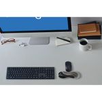 Slim Duo Gel Mouse Wrist Rest Grey