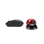 Slim Duo Gel Mouse Wrist Rest Red