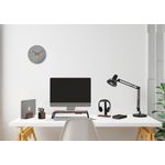 Alba Vert Computer Stand Alu/Walnut