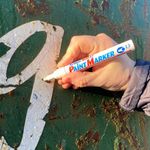 Artline 400 Wht B/Tip Paintmark Pk12