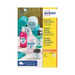 Avery Remvble Lbl Round 63.5Mm Pk200