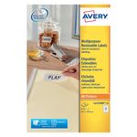 Avery Remv Lsr Lbls Wht 27L/Sht Bx25