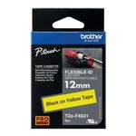 Brother Tze Tpe 12Mmx8M Blk/Ylw