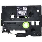 Brother Stencil Tpe 18Mm Blk/Wht Tpe