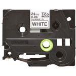 Brother Tze Tpe 24Mmx8M Blk/Wht