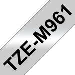 Brother Tze Tpe 36Mm Blk/Matte Slv