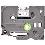 Brother Tze Tpe 6Mmx8M Blk/Wht Tpe
