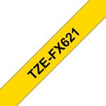 Brother Tze Tpe 9Mmx8M Blk/Ylw