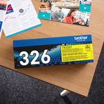 Brother Tn-326Y Toner Cart Hy Yellow