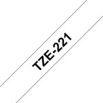 Brother Tze Tpe 9Mmx8M Blk/Wht Tpe