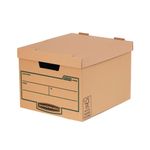 Earth Series Storage Box Brown Pk10