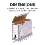 Bankers Box Tfr File 120Mm Fc Pk10