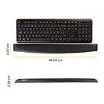 Memory Foam Kbrd Wrist Support Blk