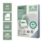 Recyc A4 Pvc Cvr Clr 180M P100