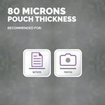 Enhance80 Lamg Pouch A4 Gloss Pk100