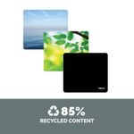 Fellowes Rcyc Mouse Mat Leaf Print