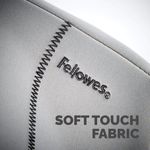 Fellowes Slimline Back Supp Graphite