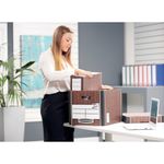 Premium Tall Stor Box Wgrain Pk5