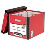 Premium Tall Storage Box Red Pk5