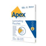 Fellowes Apex A3 M Lamg Pouch Pk100