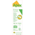Fellowes Apex Combs 6Mm Black Pk100