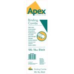 Fellowes Apex Combs 19Mm Black Pk100