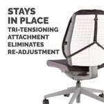 Fellowes Prof Series Mesh Back Supp
