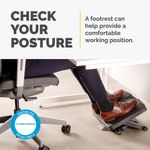 Prof Series Ultimate Footrest Black