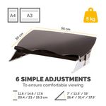 Fellowes Easy Glide Wrt/Doc Slope