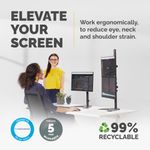 Fellowes Seasa Fsta Dual Stk Mon Arm