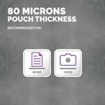 Admire Lamg Pouch A3 160Mi Matt Pk25
